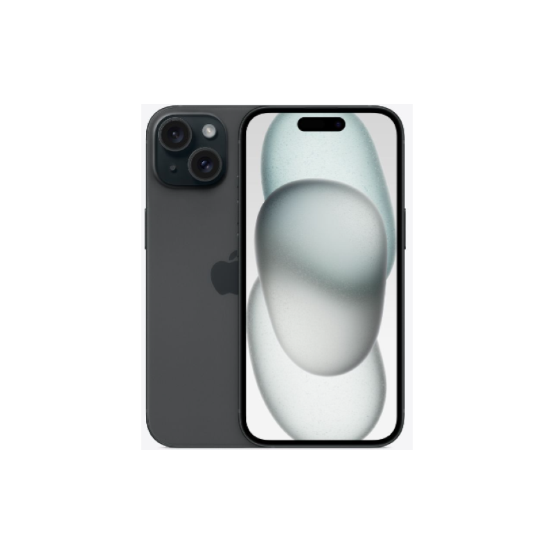 APPLE IPHONE 15 128 BLACK - GRADO A+ ( GARANZIA 2 ANNI) - ( BATTERIA 100% )