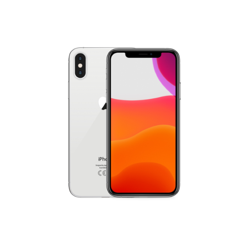 APPLE IPHONE XS 256 SILVER - USATO GRADO A/A+ ( BATTERIA 100%)