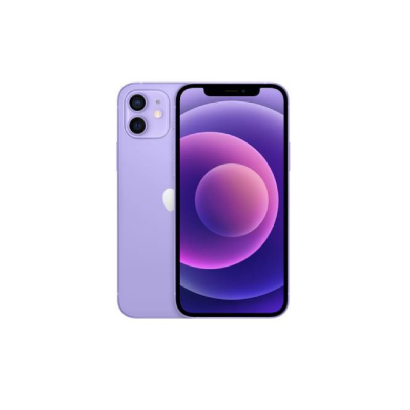 APPLE IPHONE 12 128 PURPLE - USATO (GRADO A-) (BOX ORIGINALE)