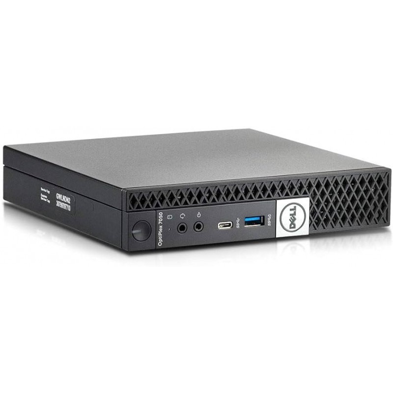 PC DELL MINI OPTIPLEX 7050 (USATO) - INTEL I7-7700 - SVGA INTEL HD630 - 8GB RAM - SSD 256GB NVME - WI-FI - USB3,0 - Windows 1