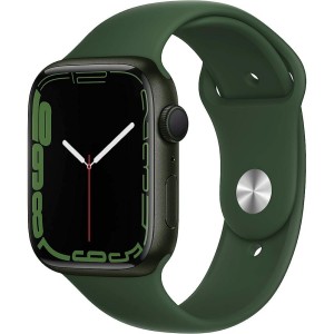 Apple Watch Series 7 45mm | GPS | Cassa in Alluminio Verde | Cinturino Nero