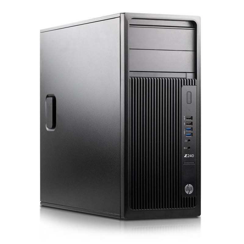 PC HP Z240 GAMING (USATO ) INTEL I7-6700 - SVGA AMD RX550 4GB - 16GB - SSD 1TB NVME - DVD - Windows 11 PRO - 12 MESI GARANZIA